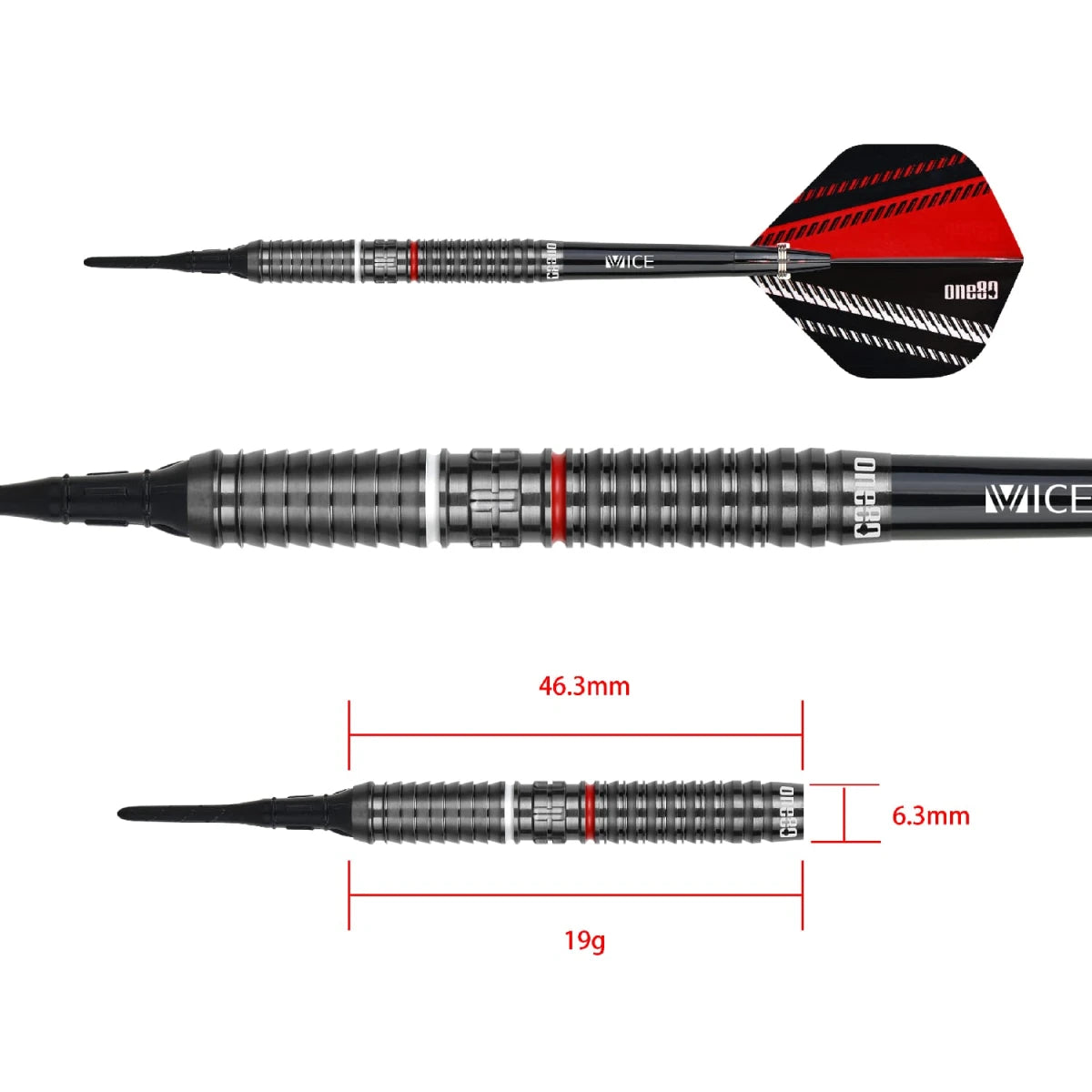 One80 Signatur Danny van Trijp Softdarts 19g