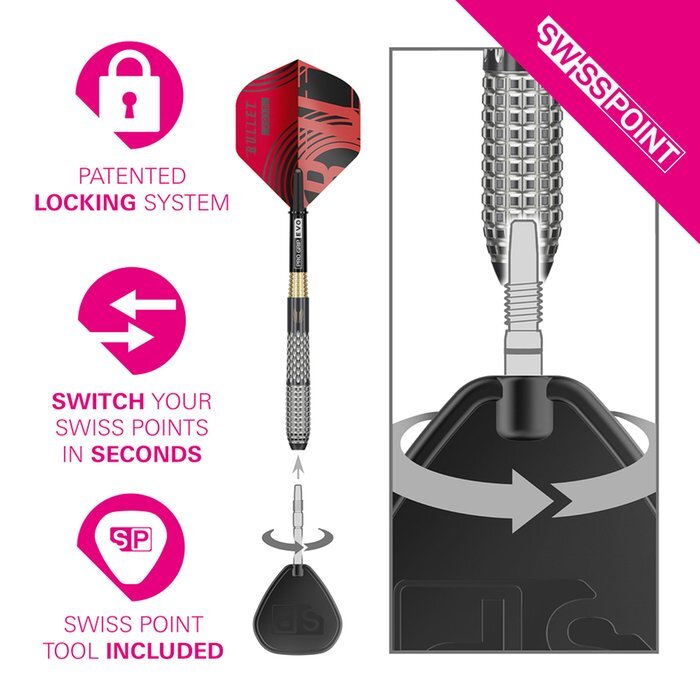 Target Stephen Bunting G5 Void Swiss Point Steeldart