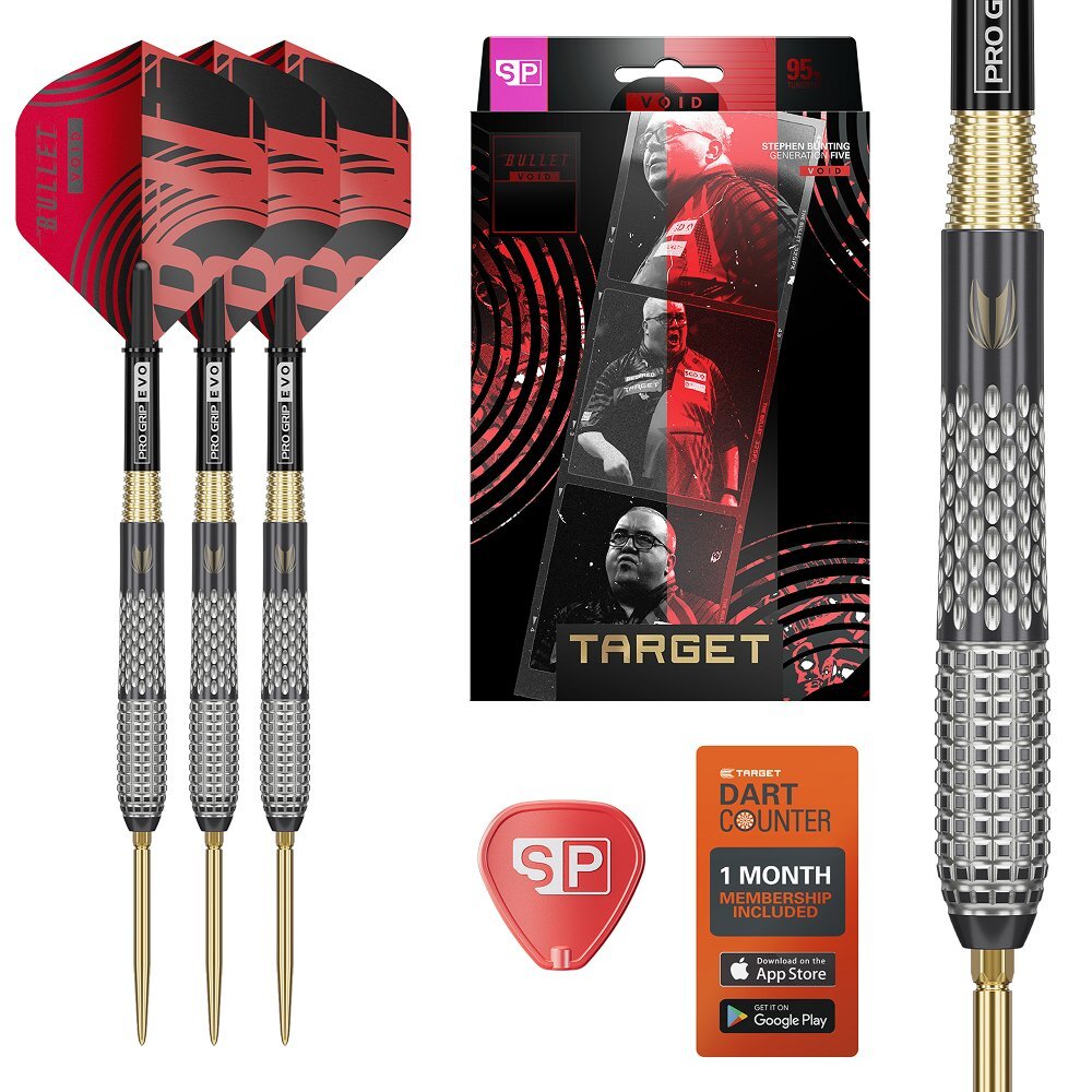 Target Stephen Bunting G5 Void Swiss Point Steeldart