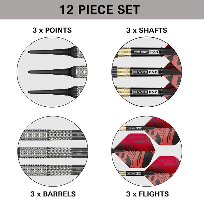 Target Stephen Bunting GEN5 Void - 18g Softdarts