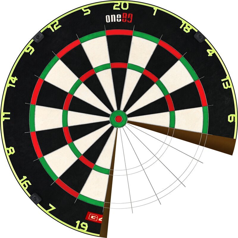 One80 Gladiator 4 G4 Surge Dartboard