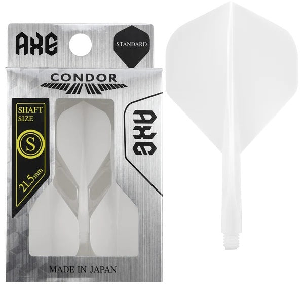 Condor AXE Dart Flights - Standard - Weiß