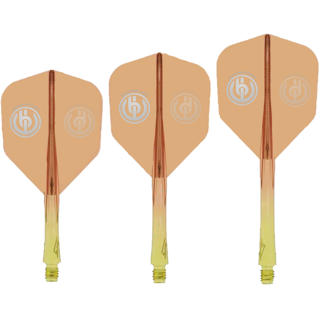 Blackwood Darts SUP Flights No6- Orange-Yellow