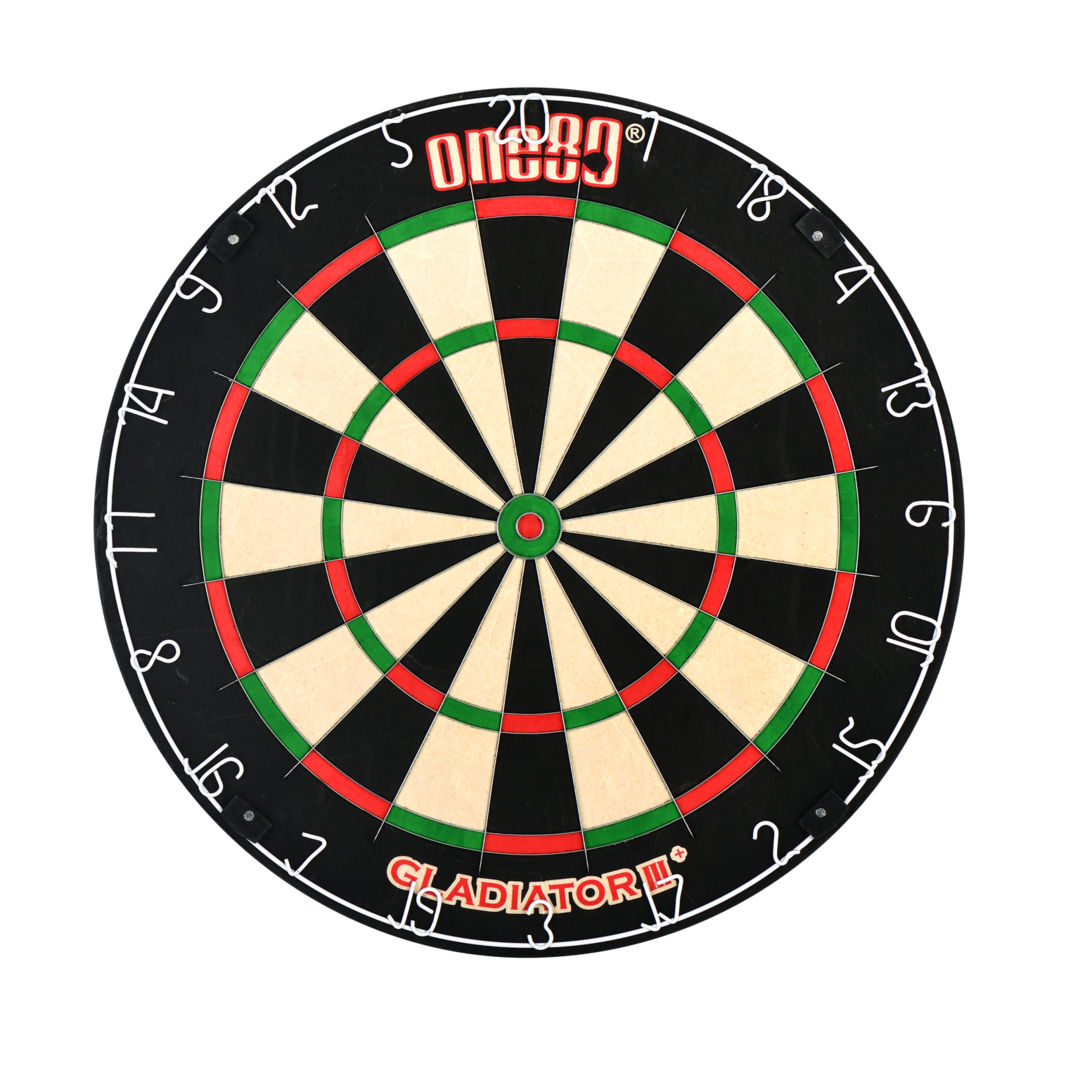 Gladiator III Plus Dartboard mit WDF logo