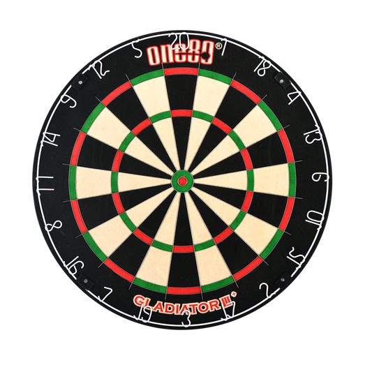 Gladiator III Plus Dartboard mit WDF logo