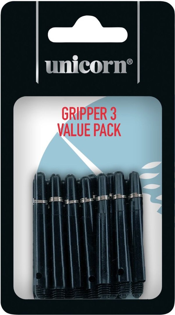 Unicorn Gripper 3 schwarz 5 Sätze short | medium