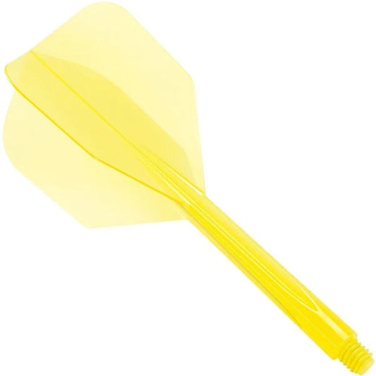 Condor Dart Flights - Zero Stress - Small - Clear Yellow